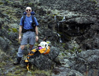 Al above Barranco Camp (14,000 ft.)
