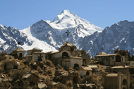 Miner's Graveyard At Huayna Potosi