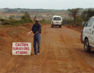 Al stops to lend a hand to some colleagues