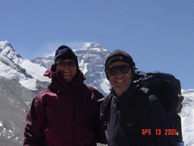 Linda & Al w/ Everest