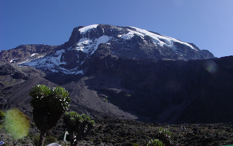 View from Barranco Camp